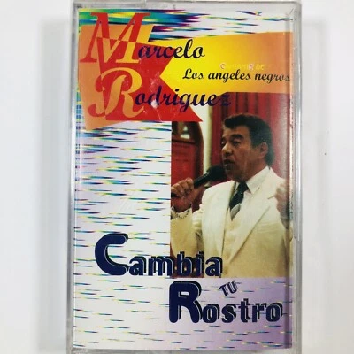 CASSETTE MARCELO RODRIGUEZ CAMBIA TU ROSTRO MUSICA CRISTIANA LOS ANGELES NEGROS - Image 1 of 4