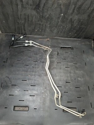 15-18 PORSCHE MACAN Transmission Oil Cooler Hose Tube Pipe Line Set - Image 1 of 4