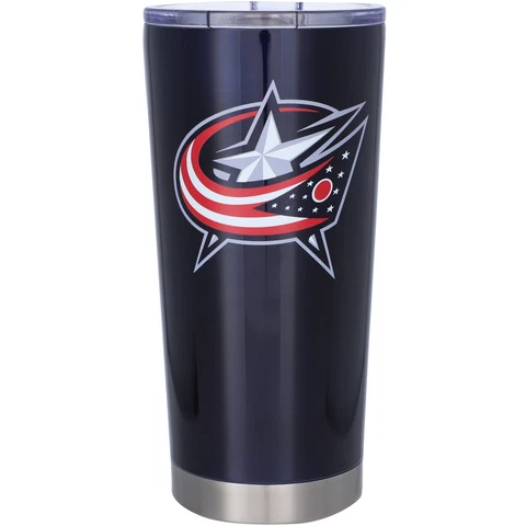 Columbus Blue Jackets 20oz. Letterman Tumbler Cover
