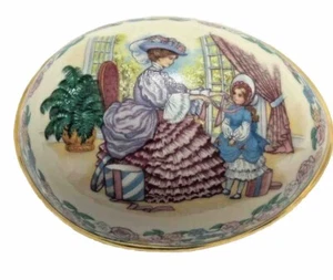 Huevo de Pascua Lenox 1988 Edición Limitada Primer Capó Caja Baratija De Colección Nuevo en Caja - Imagen 1 de 9