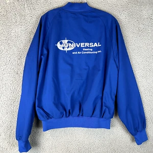 VTG 80s 90s MA Klein Company Work Bomber Jacket Size M Double Sided Universal - Picture 1 of 5