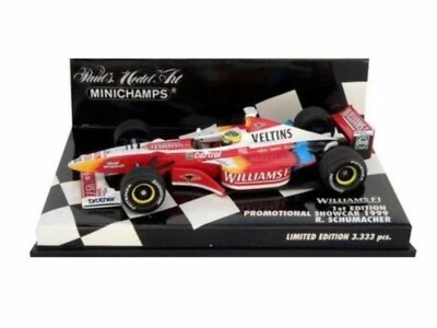 WOW EXTREMELY RARE Williams FW21 Promo Schumacher Barcelona 1999 1:43 Minichamps - Image 1 of 3