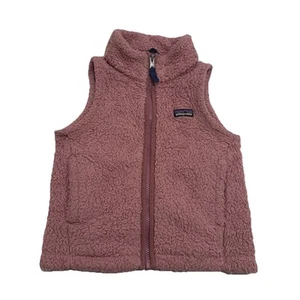 Patagonia Girls' XS 5-6 Los Gatos Vest Fleece Pink - Picture 1 of 8