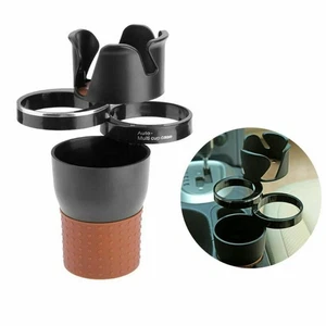 Car Cup Holder° Rotating 4 In 1 High Quality Water Cup Drink Holder - Picture 1 of 12