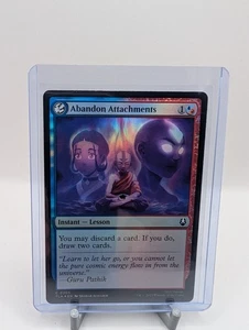Abandon Attachments Avatar: The Last Airbender Foil - Picture 1 of 2