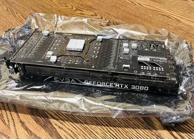 EVGA Geforce RTX 3080 XC3 Black 12GB Gaming Graphics Card with Magnetic Holder - Image 1 of 4