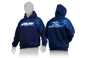 XRA395600XXXL  Xray XRAY Sweater Hooded with Zipper - Blue (XXXL) - Picture 1 of 1