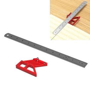 Lightweight Steel Ruler Positioning Block with Accurate Angle Marking Tool - Picture 1 of 12