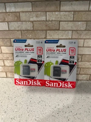 Sandisk Ultra - Flash Memory Card - 16 GB - MicroSDHC bundle - Image 1 of 2