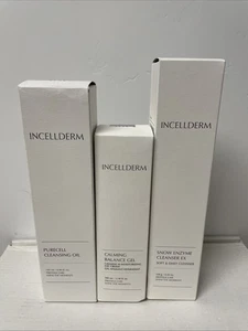 Incellerm Kit, Reinigungsöl, Schneeenzyne Reiniger ex, Calming Balance Gel - Bild 1 von 4