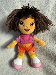 Ty Beanie Babies Baby Dora la Exploradora con Mochila Peluche 2005 7 pulgadas de Alto - Imagen 1 de 10