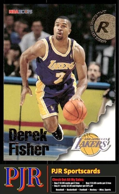 Derek Fisher 1996-97 Aros #287 Los Angeles Lakers Novato Foto 1 de 2