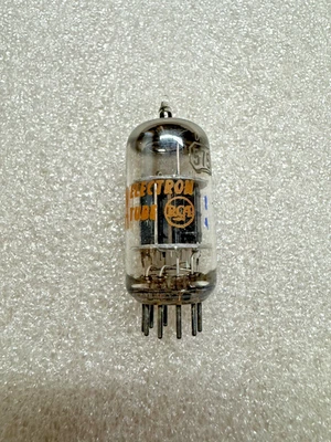 Tubo preamplificador de placa negra RCA 5751 Foto 1 de 3
