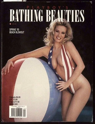 PLAYBOY US Special Editions BATHING BEAUTIES April 1995 BARBARA MOORE @ EX - Image 1 of 4
