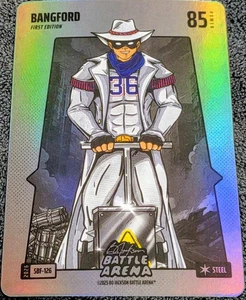 Bo Jackson Battle Arena Bangford Wyatt Langford Silver Battlefoil Steel SBF-126 - Picture 1 of 1