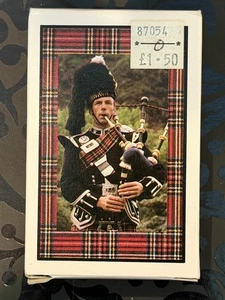 Baraja completa Scotland gaitas cartas recuerdo Scottish Piper - Imagen 1 de 4