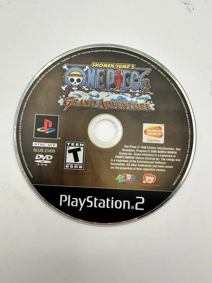 One Piece: Grand Adventure (Sony PlayStation 2, 2006) Loose - Image 1 of 1