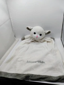 Baby Lamb God Bless Baby Huggy Buddy Lovey Blanket - Picture 1 of 5