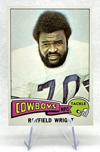 Rayfield Wright 1975 Topps Chewing Gum #402 Dallas Cowboys - Picture 1 of 2