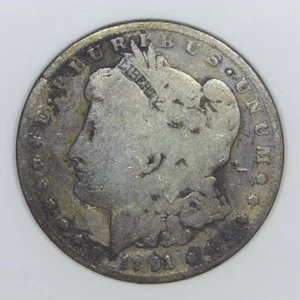 1901-S Morgan Silver Dollar 90% US $1 Coin d904 - Picture 1 of 2