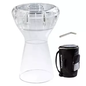 Wambooka Diamond Darbuka Tambor 8.5 Pulgadas Cabeza Latón Teclas de Afinación Bolsa Acolchada - Imagen 1 de 7