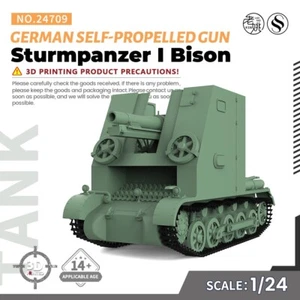 SS24709 1/24 Militär Modellbausatz German Sturmpanzer I Bison Selbstfahrgeschütz - Bild 1 von 5