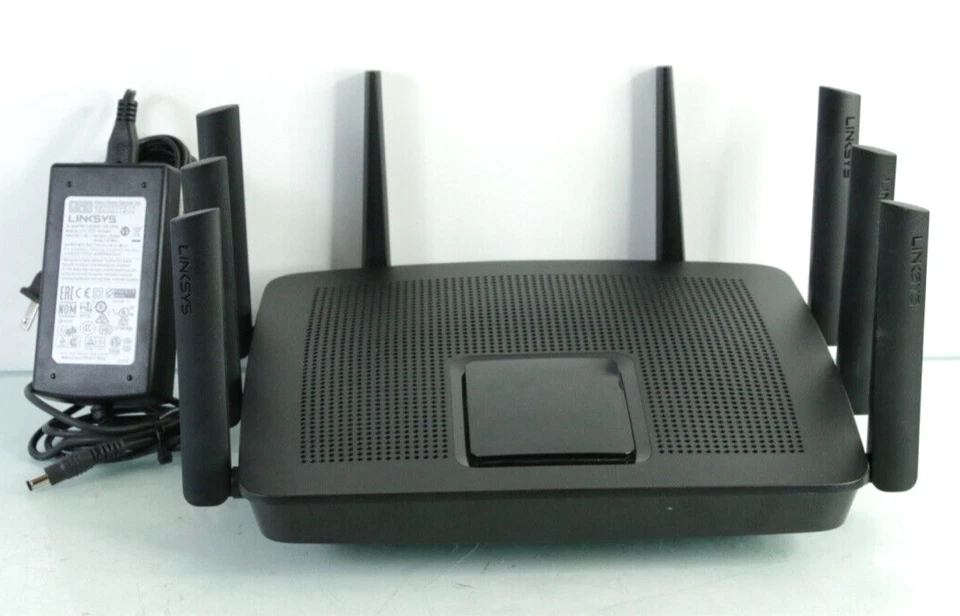 Linksys Ac5000 Mu MIMO 5.0 GHz Tri Band Quad Stream WiFi Router Ea9400 o225 - Image 1 of 4