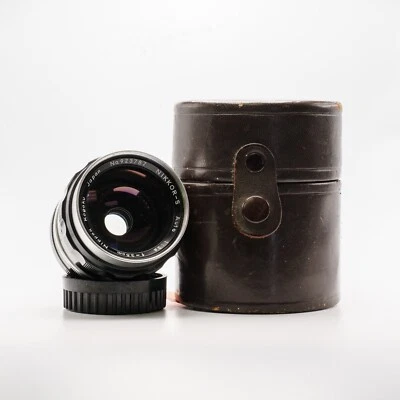Nikkor-S Auto 3.5cm f/2.8 Non-AI Lens (RARE) [FULLY TESTED AND INSPECTED) - Image 1 of 4