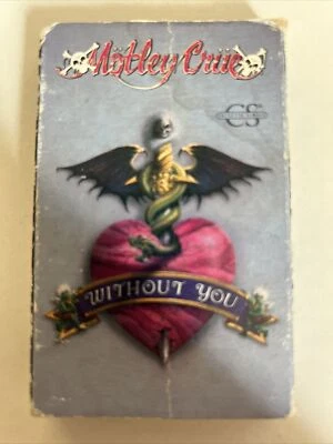 Motley Crue: Without You/Slice of Your Pie Cassette Single 1989 Cardboard Sleeve - Image 1 of 4