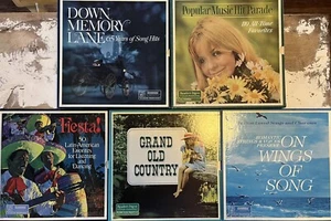 Readers Digest Pleasure Programmed Record Collections: Set Of 5 - Picture 1 of 11