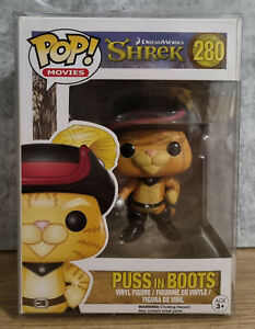 Funko Pop Vinyl - Shrek - Puss In Boots #280 + Protector