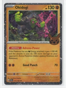 Pokemon Truco o Comercio 2024 - Okidogi TWM 111/167 Cosmos Holo - Imagen 1 de 1
