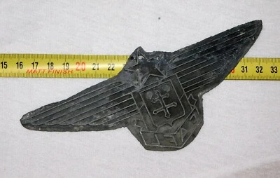 FORCES AERIENNES FRANCAISES LIBRES FAFL INSIGNE  #.2 IMPRIMEUR / FABRICANT - Photo 1/4