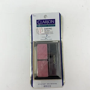 Vintage RARE Clarion Enhancing Blush Duo, Sweetbriar Pinks, Noxell Corporation - Picture 1 of 8
