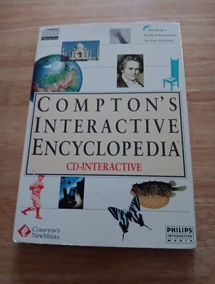 Philips Compton's Interactive Encyclopedia CD-Interactive Rare Game - Image 1 of 4