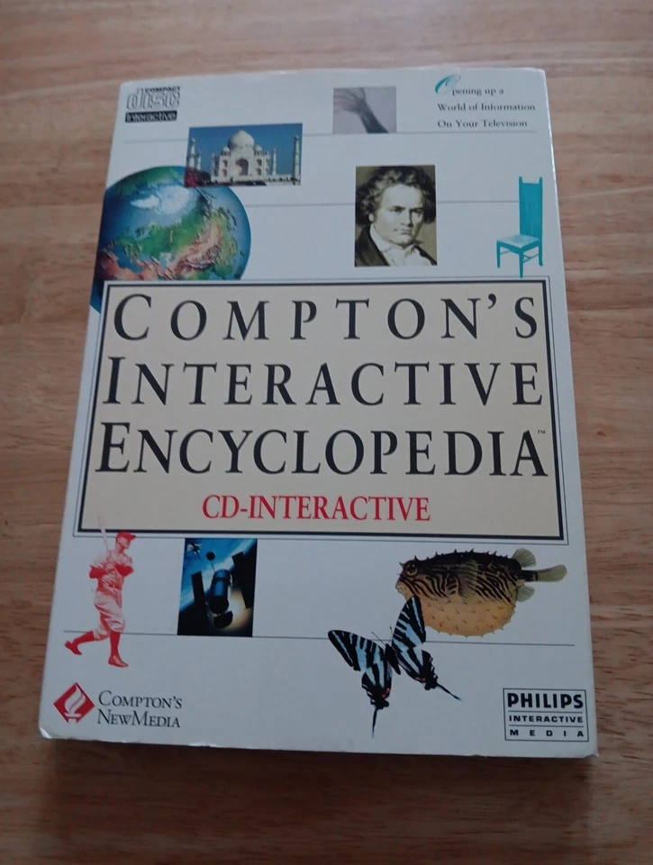 Philips Compton's Interactive Encyclopedia CD-Interactive Rare Game - Image 1 of 4