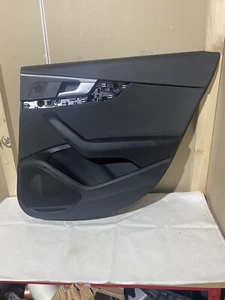 AUDI A4 B9 8W 2016-22 SALOON DRIVER SIDE REAR DOOR DOOR CARD ONLY 8W0867318 #416 - Picture 1 of 5