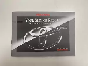 TOYOTA RAV4 SERVICE BOOK YARIS iQ AYGO AURIS COROLLA PRIUS VERSO C-HR RAV4 - Picture 1 of 4