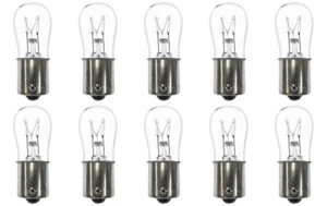 Box of 10 Bulbs 6 Watt 120 Volt Bayonet Base BA15s Clear 6S6SC/120V - Picture 1 of 2