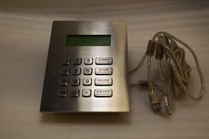 Keypad, SS, USB, Start/Stop/Pause/Enter Buttons (Key Tech: K-TEK-A134KP-LCDDWP) - Picture 1 of 2