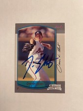 Atlanta Braves DERRIN EBERT Signed Card