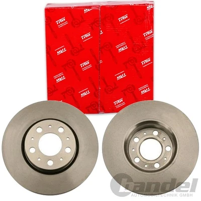 2X TRW Disques de Frein 285,5mm Ventilé Avant Pour Volvo S60 S70 S80 V70 - Photo 1/4