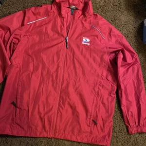 Urlaub Tankstelle Mitarbeiter Jacke Windbreaker Medium durchgehender Reißverschluss bequemer Laden - Bild 1 von 14