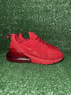 Nike Air Max 270 GS Rojo Universitario Mujer’s 7 Jóvenes 5.5 Tenis Atléticos Informales Foto 1 de 4