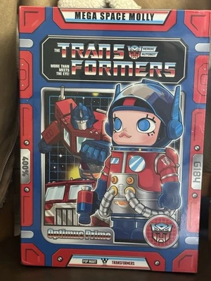 Pop Mart Mega Space Molly Optimus Prime 400% - NUEVO SELLADO AUTÉNTICO Foto 1 de 4