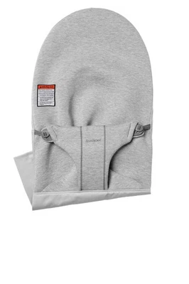 Baby Bjorn Fabric Seat Replacement Cover For Bouncer (Light Grey) - Image 1 of 4