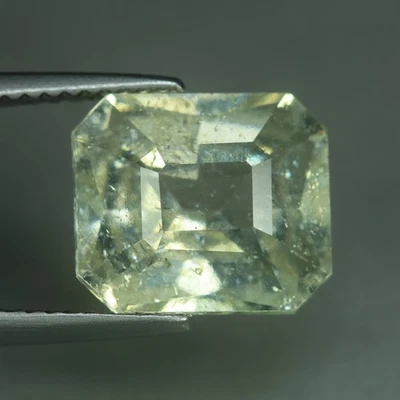 5,48 quilates_piedra preciosa rara única_granate menta grosular 100 % natural sin calentar Foto 1 de 3