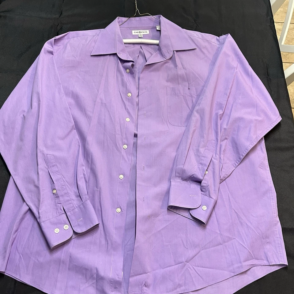 Chereskin Men's Lilac Shirt Long Sleeve 17-17 1/2 -  34/35 - Image 1 of 4