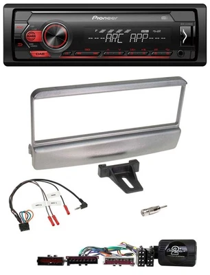 Pioneer DAB 1DIN MP3 Lenkrad USB Autoradio für Ford Escort Focus silber - Bild 1 von 4
