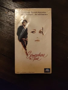Somewhere In Time VHS Christopher Reeve Jane Seymour Romance Sealed  1991 - Picture 1 of 2